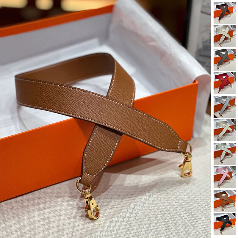 Real Leather Handbag Purse Strap Wide Bag Strap for Shoulder Bag Replacement