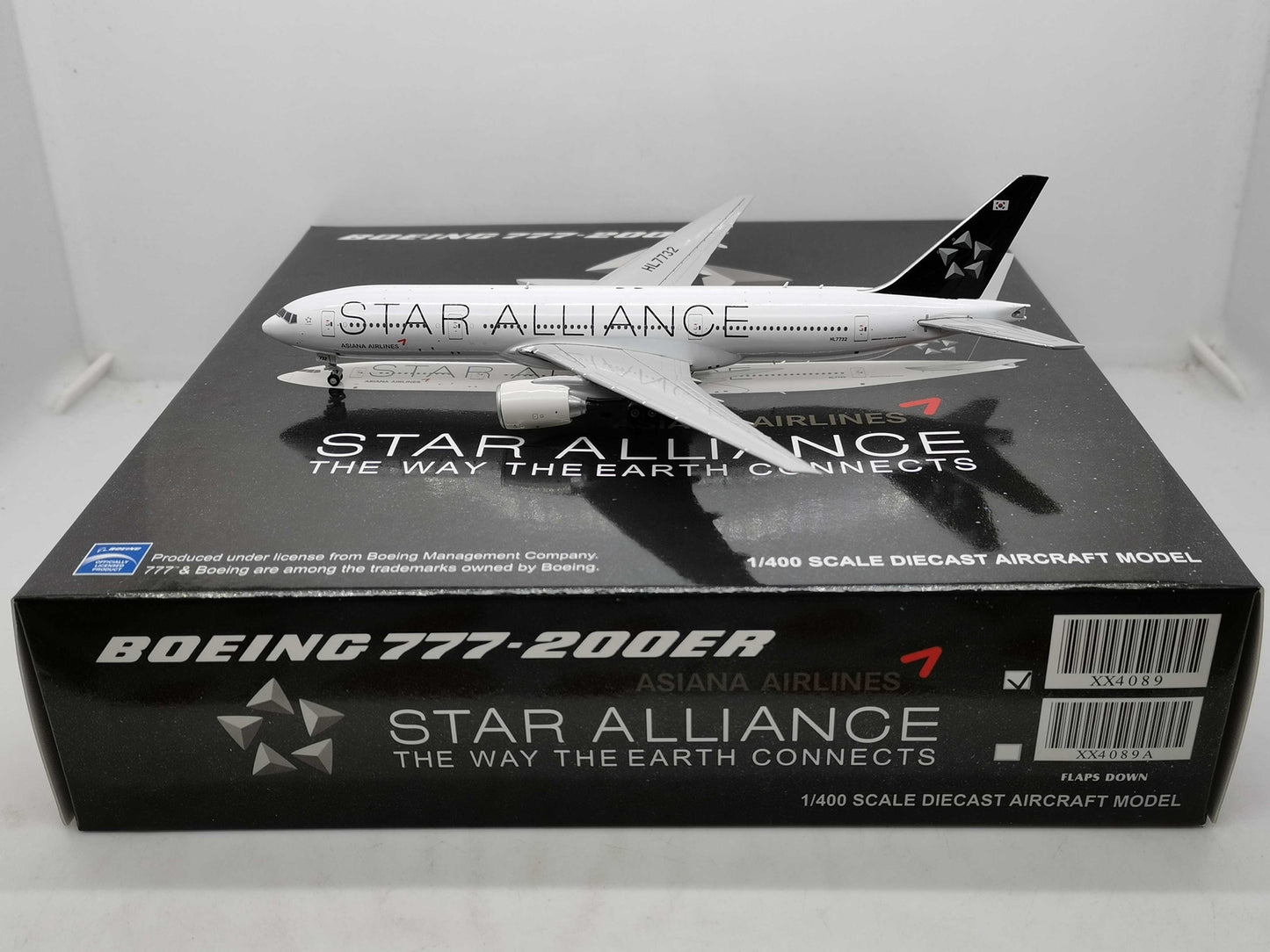 1:400 JC Wings STAR ALLIANCE BOEING 777-200ER Airplane Diecast Aircraft Model
