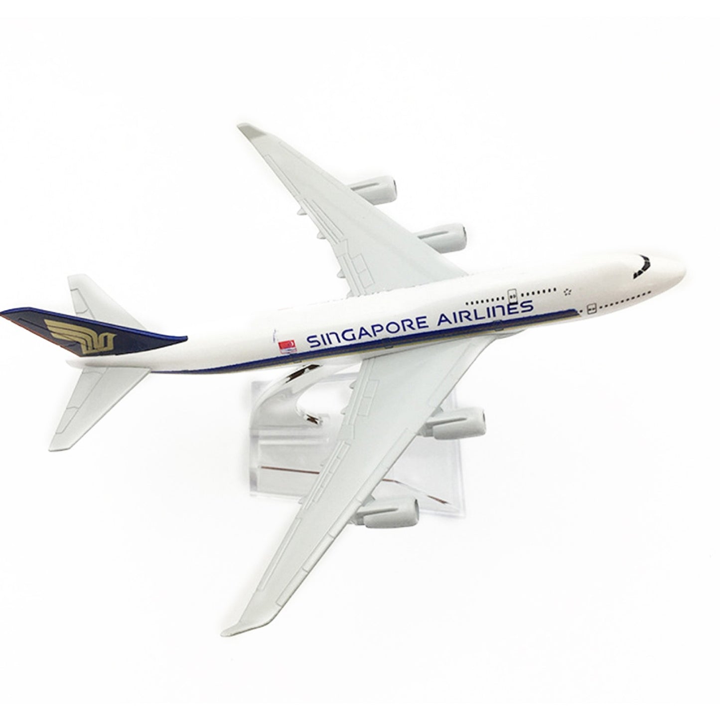 1/400 Singapore Airlines Aircraft Aviation Plane DIY Model For Boeing747