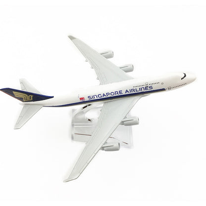 1/400 Singapore Airlines Aircraft Aviation Plane DIY Model For Boeing747