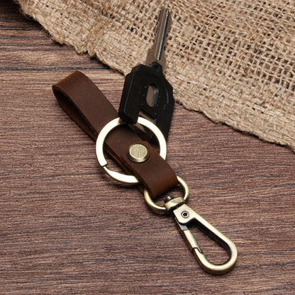 Keychain and Leather Belt Ring Keyholder Ring Keychain Keyring Keychain Keychain