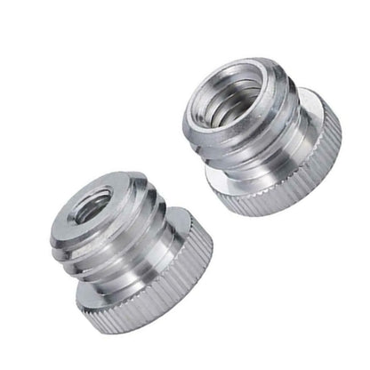 1/4'', 3/8" Female to 5/8" Male Aluminum Alloy Screw Adapter For Camera Tripod