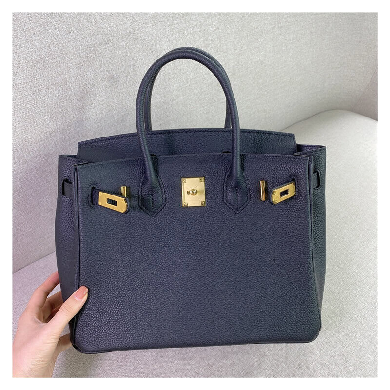 25/30cm Real Leather Flap Tote Shoulder bag Handbag Purse Fashion Briefcase