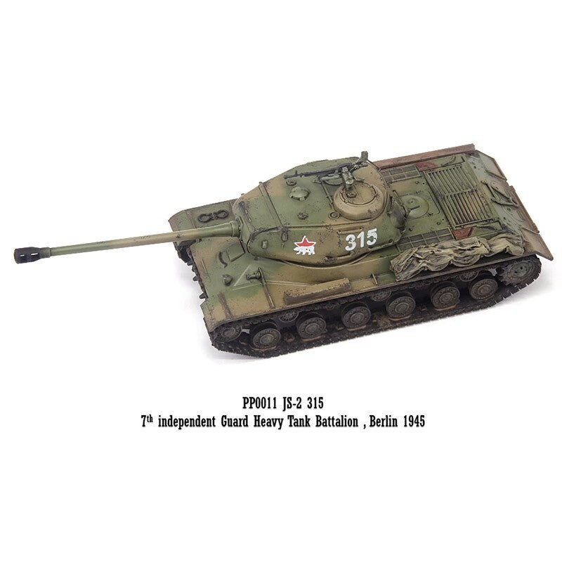 S-Model 1/72 Pp0011 JS-2 7th Independent Kintank Heavy Tank Berlin 1945 Model