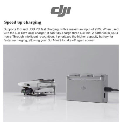 DJI Mini 2 Two-Way Charging Hub – Sequential Charging & Power Bank
