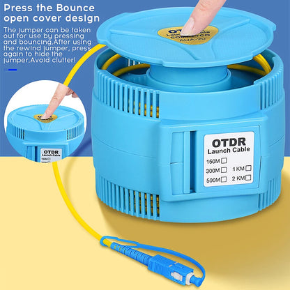OTDR Dead Zone Eliminator Fiber Rings Fiber Optic OTDR Launch Cable 1310/1550nm