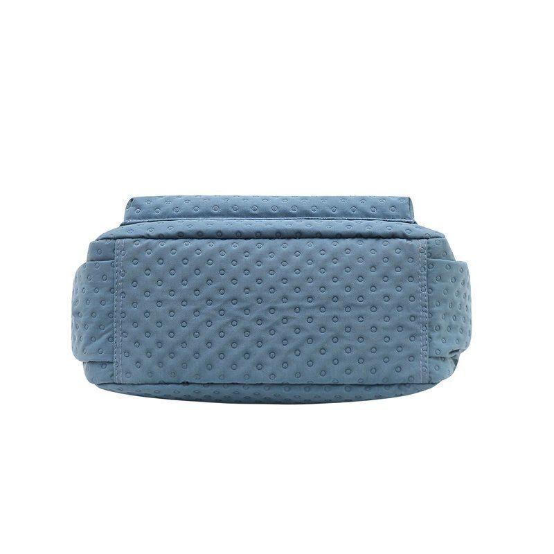 Shoulder Bag Waterproof Nylon Handbag Zipper Purse Messenger Crossbody Bag Purse