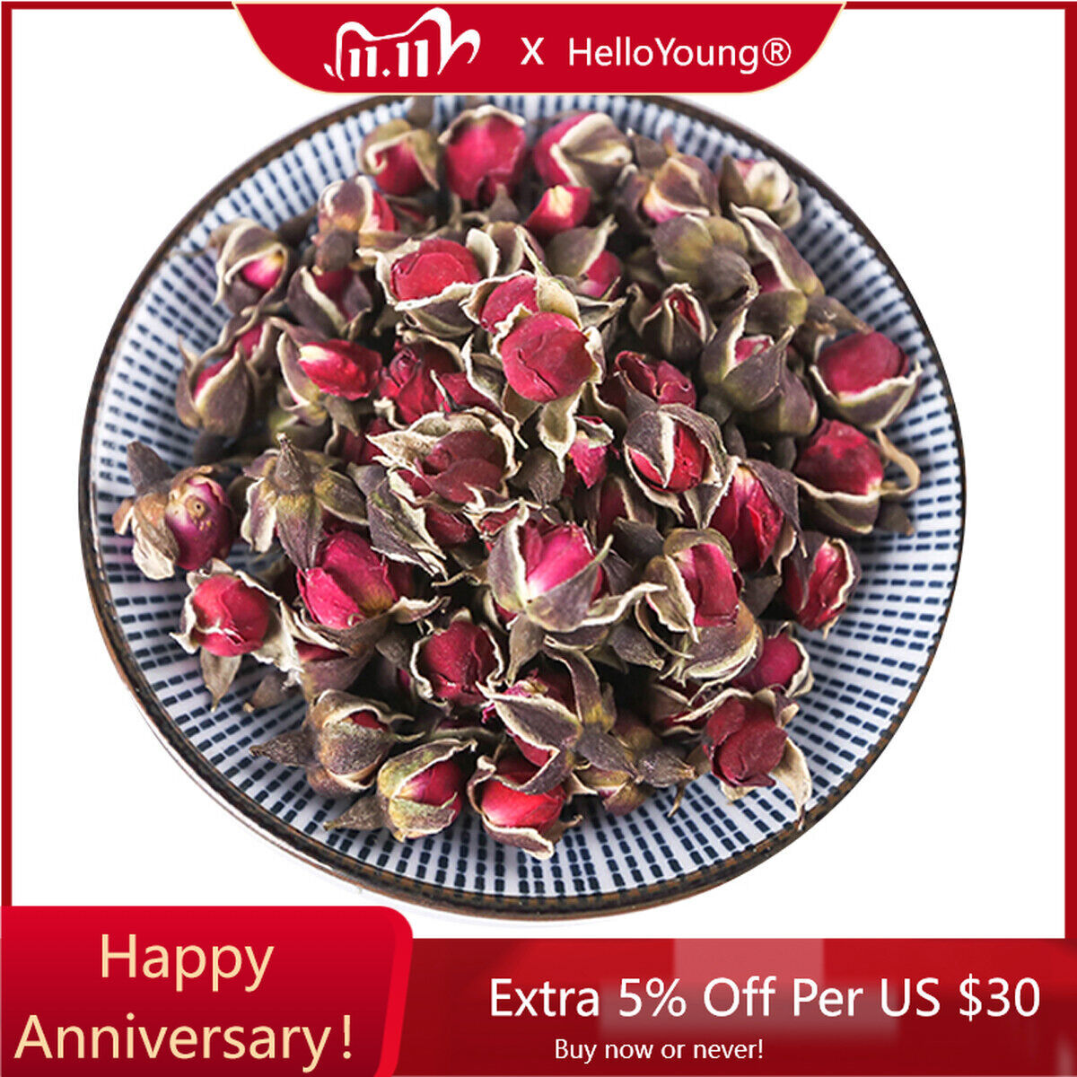 High Quality Beauty and Health Dried Flowers Tea Chinese Wild Rose-