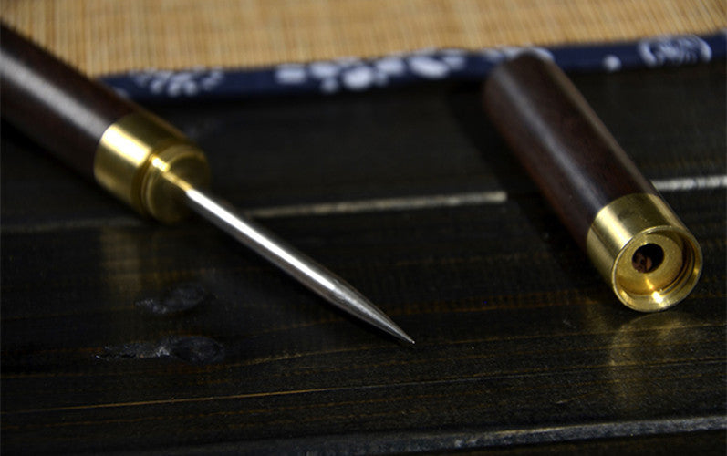 Tea Knife For Pu'er Tea Cake Ebony Wood Tea Needle Tea Accessories Tea Tool New
