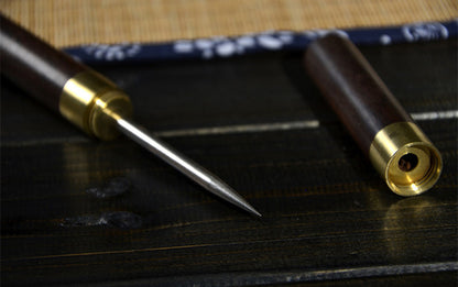 Tea Knife For Pu'er Tea Cake Ebony Wood Tea Needle Tea Accessories Tea Tool New