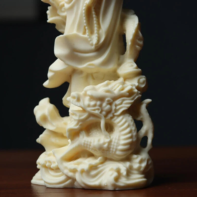 Ruyi Yulong Guanyin Bodhisattva Buddha Statues Figure Statue Resin Sculpture