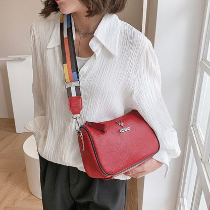 Women Handbag Leather Bag High Quality Soft Cowhide Shoulder Bag Messenger Purse