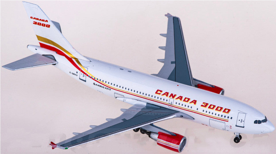1:400 AeroClassics Canada 3000 AURBUS A310 Passenger Airplane Diecast Model