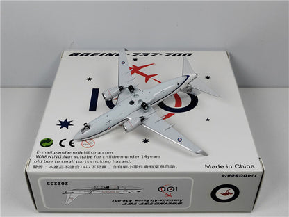 Panda Model Royal Australian Air Force FOR BOEING B737-700 A36-001 1:400 Model