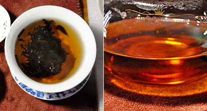 7598 Ripe Pu-Erh Tea Cake Gift Ancient Tree Black Tea 2007 Yunnan Puerh Tea 357g