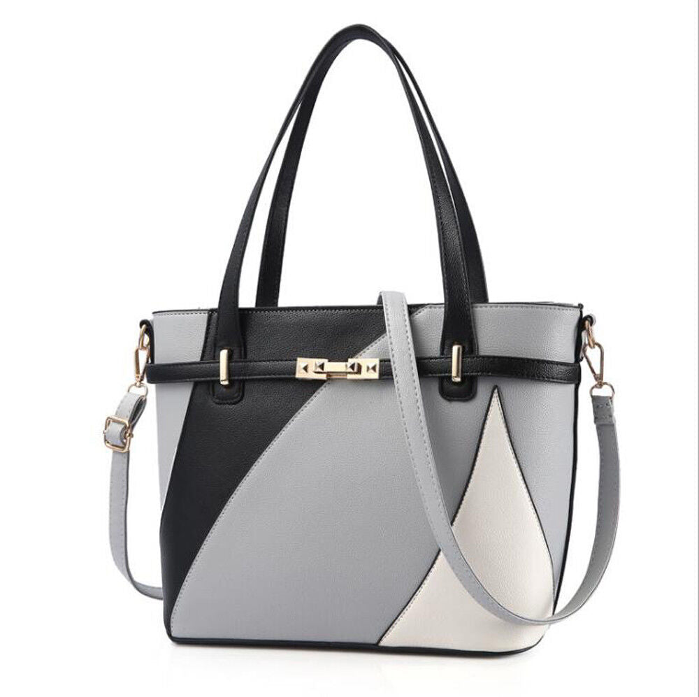 Women PU Leather Crossbody Shoulder Handbags Messenger Tote Bag Satchel Purse