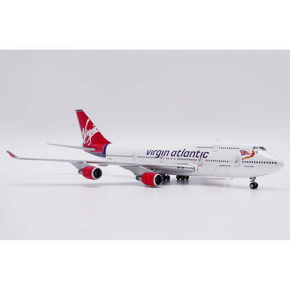 1:400 JC Wings Virgin Atlantic B747-400 G-VHOT Airplane Diecast Aircraft Model