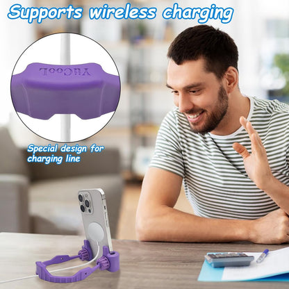 2 Packs Thumbs up Lazy Phone Stand Cell Phone Holder, Adjustable Stocking Stuffe