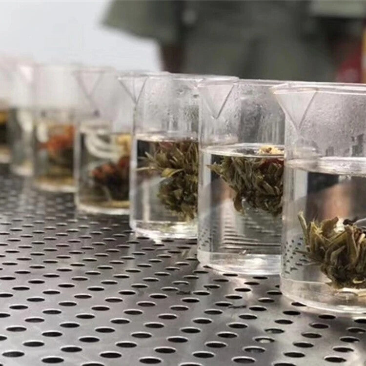 Chinese Organic Jasmine Flower Tea Jasmine Chun Hao Blooming Tea 20pcs