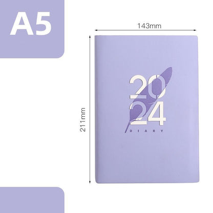 2024 Planner Notebooks A5 Agenda Journals Kawaii Notepad Diary Weekly To Do List