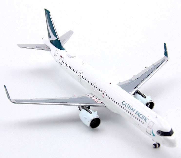 1:400 HYJLwings CATHAY PACIFIC Airbus A321neo Passenger Airplane Diecast Model