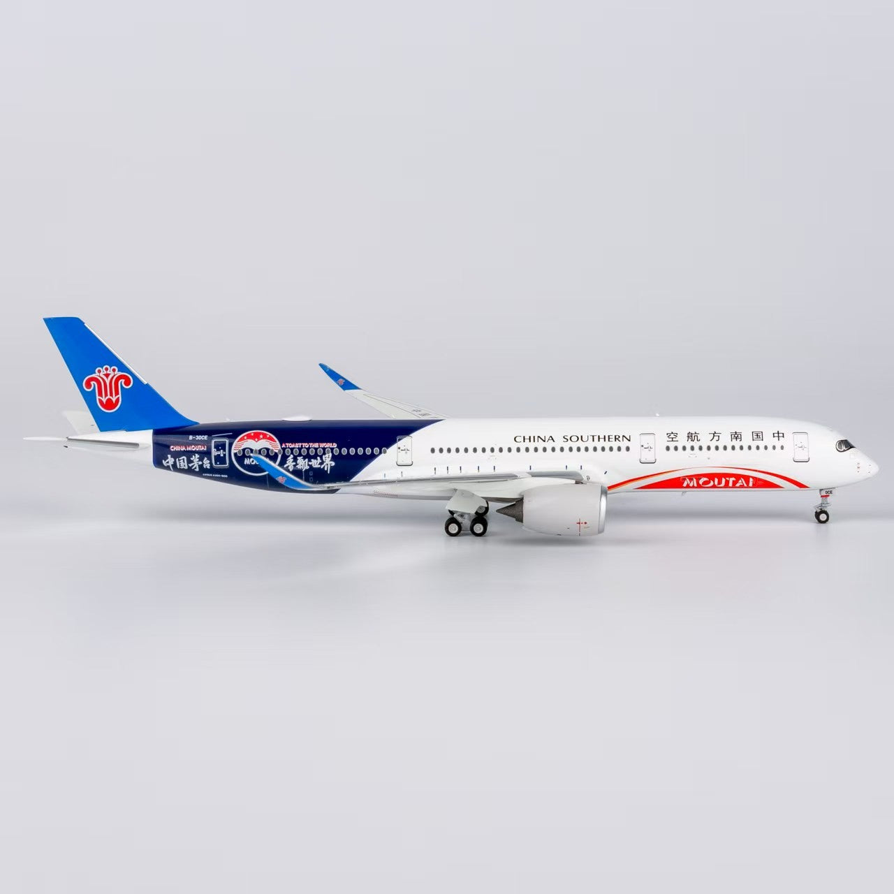 1:400 NGmodels China Southern Airbus A350-900 Passenger Diecast Airplane Model