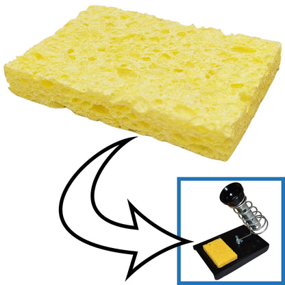 5 Pack Soldering Iron Tip Cleaning Sponge (2" x 2.75" x 0.40"), Ideal for 060842