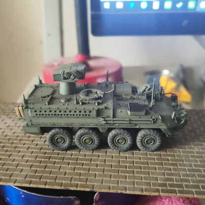 3D Printed 1/72 American M1134 Stryker Anti-Tank Missile Vehicle Finished