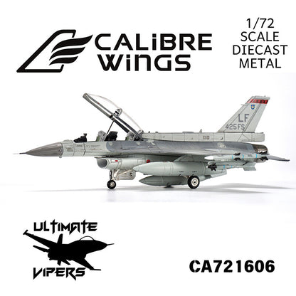 1:72 Calibre Wings RSAF F-16D 425th FS Luke AFB 96-5035 Fighter Diecast Model