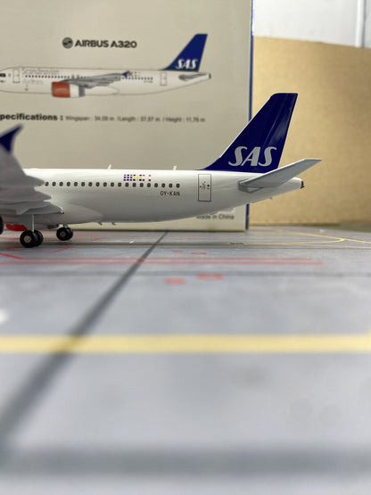 1:200 Hogan SAS AIRBUS A320 Passenger Plane Airplane Diecast Aircraft Model