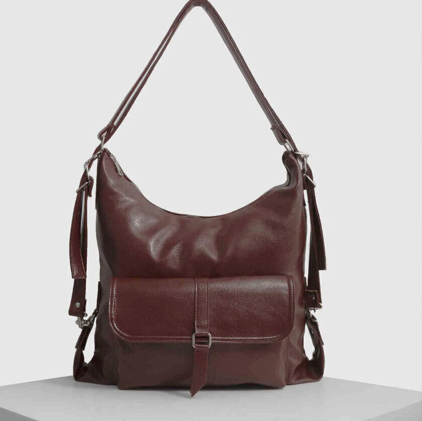 CELELA Women Double back Backpack Crossbody Shoulder Tote Bag Handbag Purse US