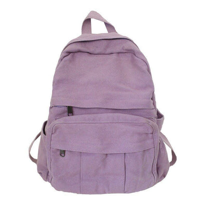 Women Backpack Quality Backpack Large Canvas Student School Bag Zipper Book Bags