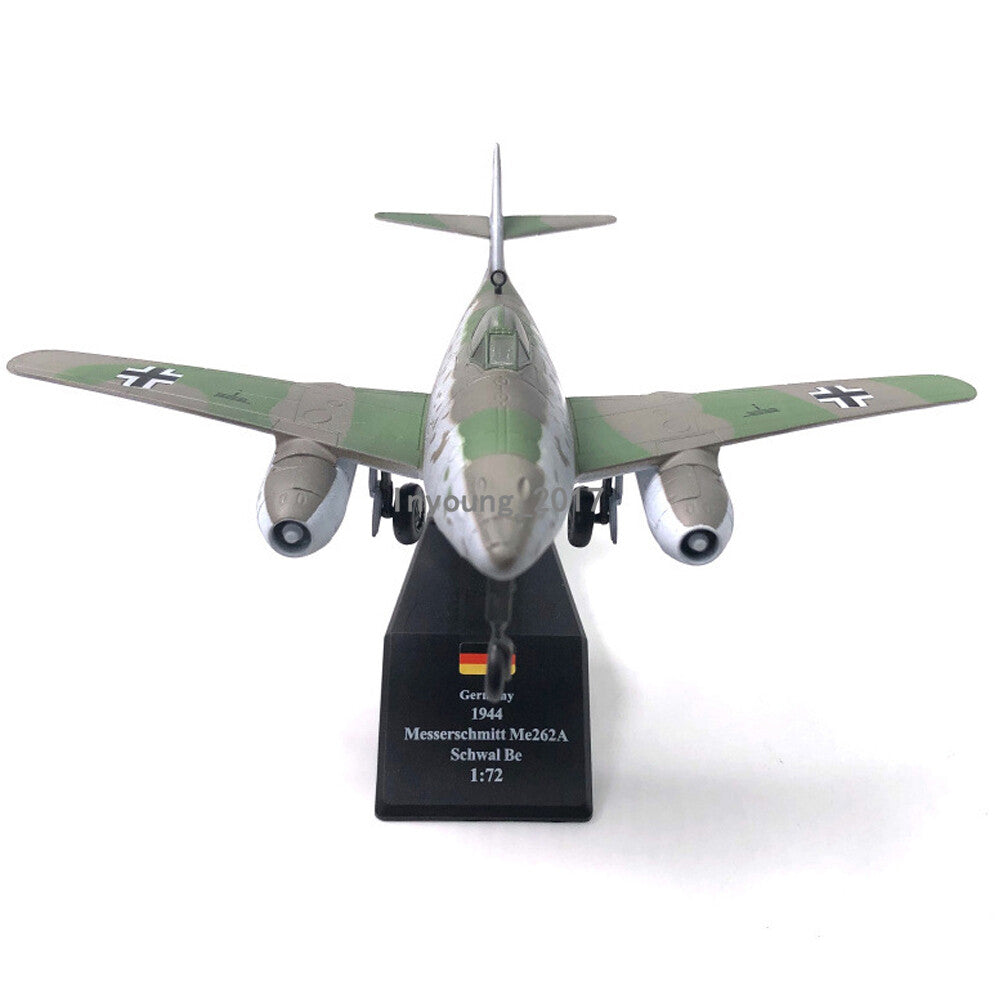 1/72 WWII Messerschmitt Me262 Schwal Be Plane Model Diecast Airplane Model