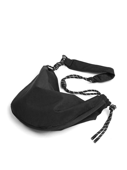 One-shoulder Canvas Bag Oxford Cloth Crossbody Bag Large Dumpling Bag Pouch 1 PC