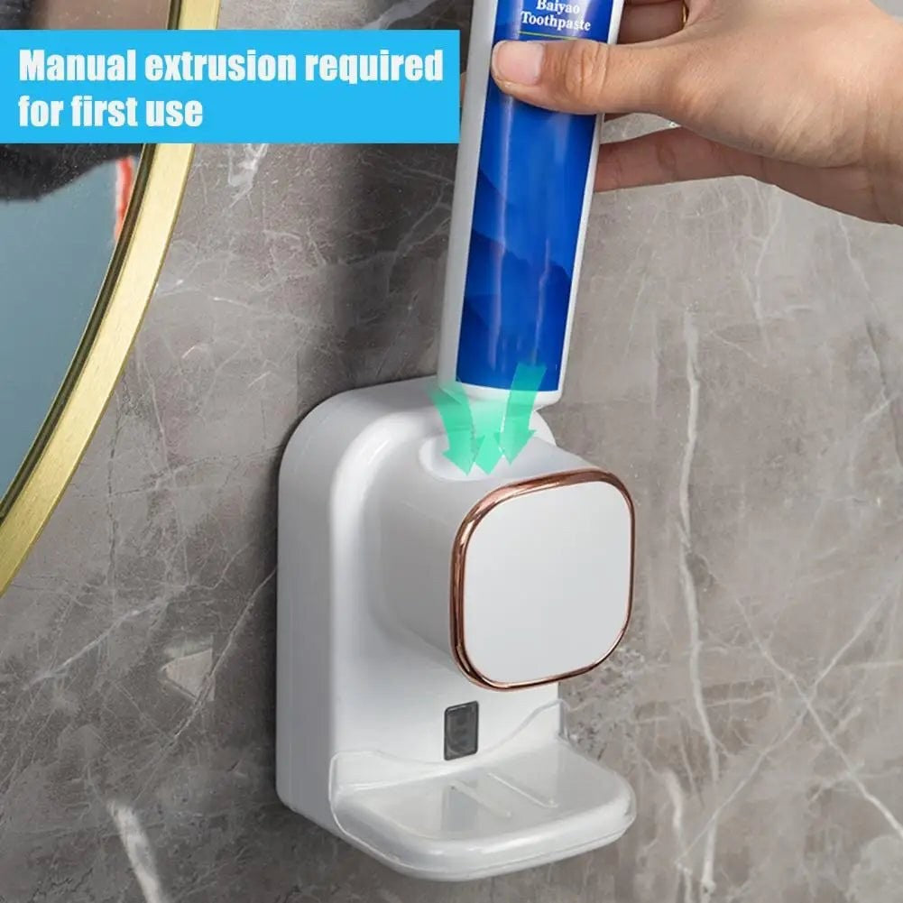 Electric Toothpaste Dispenser – USB Sensor, Automatic