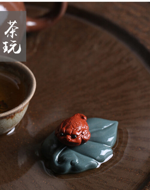 Chinese Yixing Zisha Tea Pet Wealthy Bring Creative Home Table Decoration New