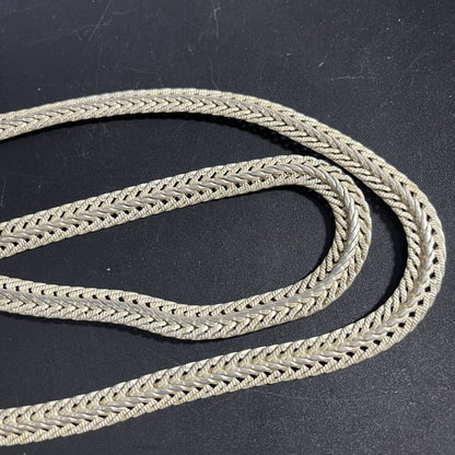 Vintage Miao Silver Pixiu Necklace 60cm Men's Chain