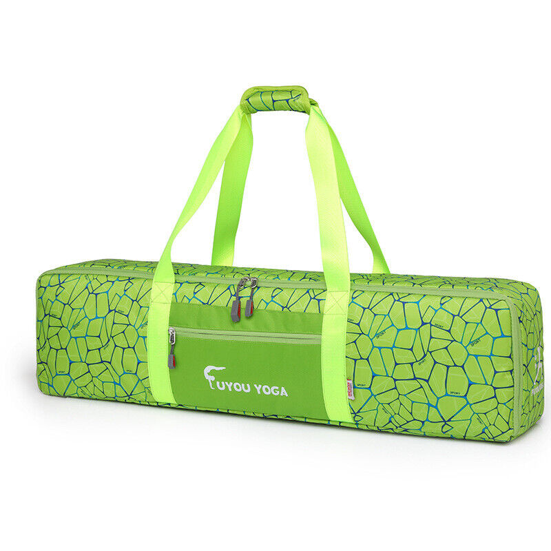 Waterproof Print Yoga Mat Storage Bag Portable Handbag Fitness Shoulder Bags