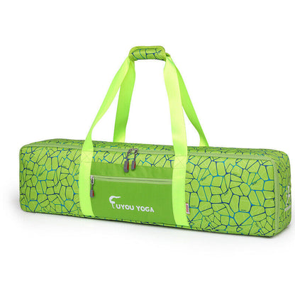 Waterproof Print Yoga Mat Storage Bag Portable Handbag Fitness Shoulder Bags