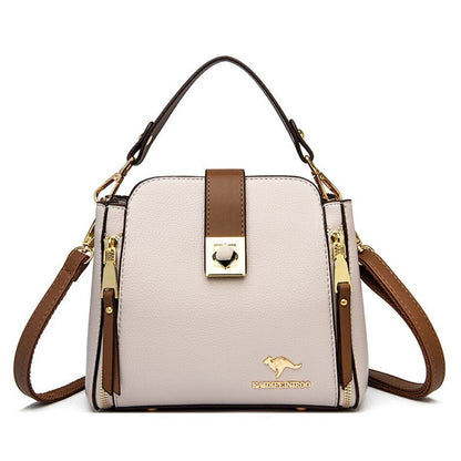 Synthetic Leather Handbag Purse Bag Shoulder Crossbody Messenger Small 20*18*9CM