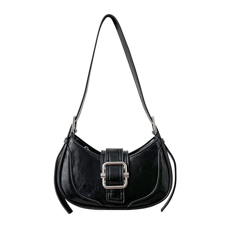 Denim Blue Underarm Bag Spring Cowboy Shoulder Bag Hobo Armpit Bag Purse Handbag