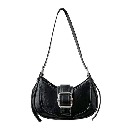 Denim Blue Underarm Bag Spring Cowboy Shoulder Bag Hobo Armpit Bag Purse Handbag
