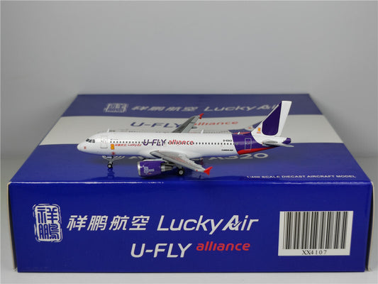 1:400 JC Wings LUCKY AIR AIRBUS A320 Passenger Airplane Diecast Aircraft Model