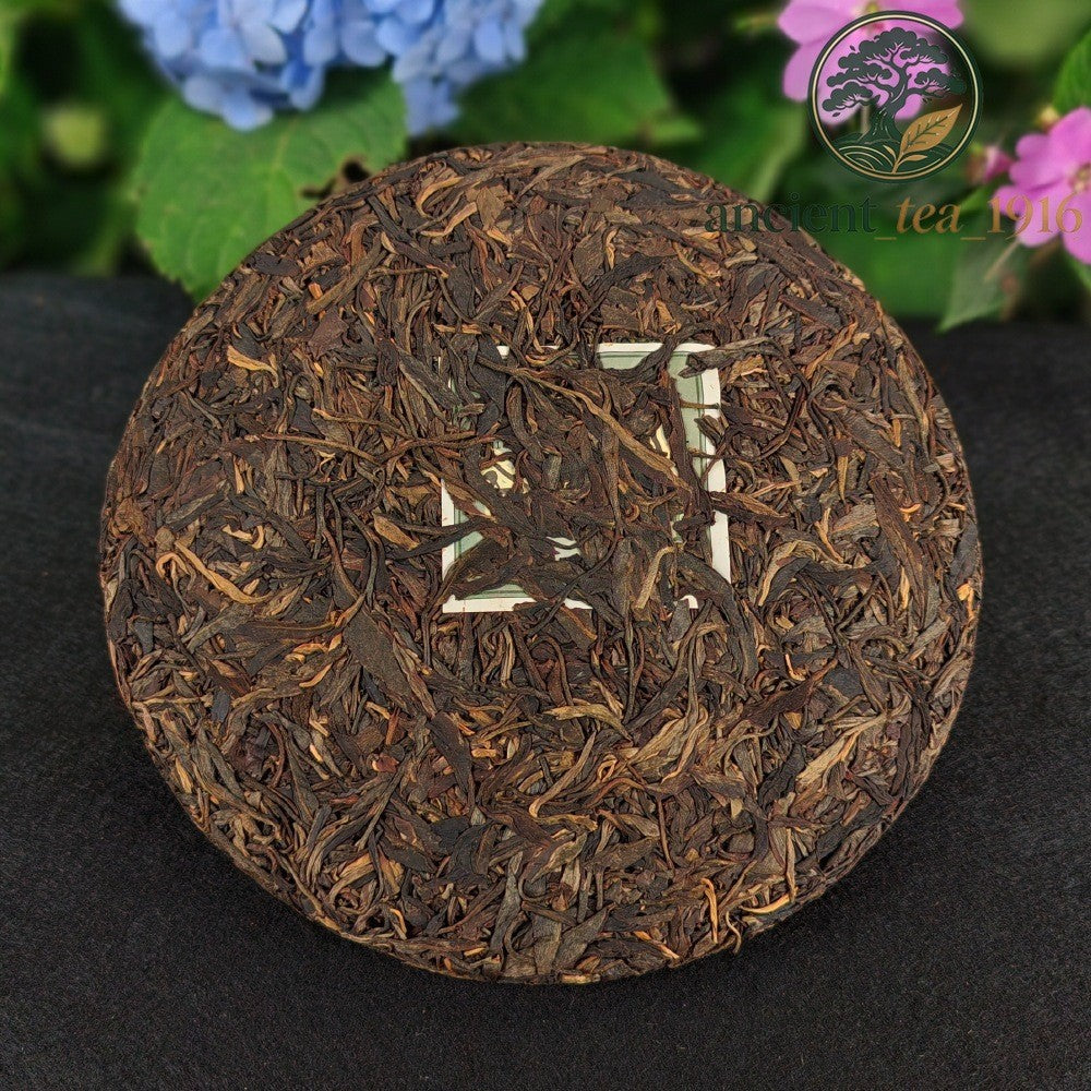 357g 2015 Gaoligong Mountain Pu'er Raw Tea Cake Yunnan Ancient Tree Aged Pu Erh