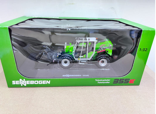 1:32 UH Sennebogen 355E Telescopic Tractor Elevatore Farm Machine Diecast Model