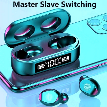 Waterproof Bluetooth 5.0 Earbuds Stereo Sport Wireless Headphones in Ear Headset