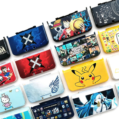 12 Designs Snap on Case Cover Shell For Nintendo Old model 3DS XL/ 3DS LL
