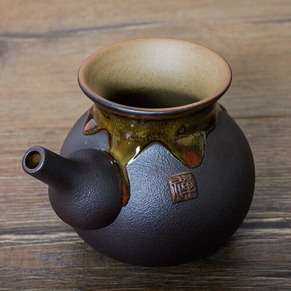 270ml Japanese Ceramic Tea Pitchers Porcelain Chahai Tea Accessories