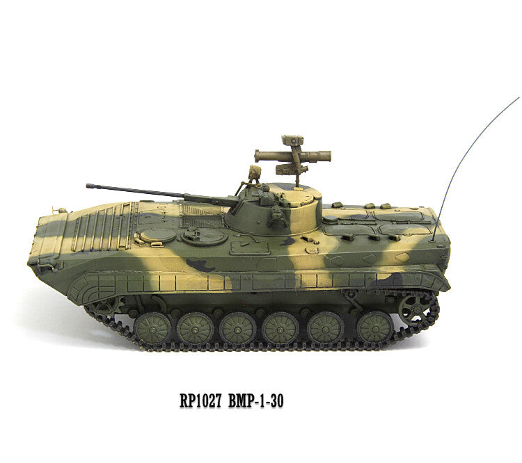 1:72 Russian Bmp-1-30 Armored Vehicle Camouflage Painting Model Collection
