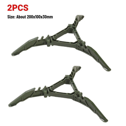 Outdoor Foldable Gas Tank Bracket Gas Canister Stand Camping Stove Tool Bottle